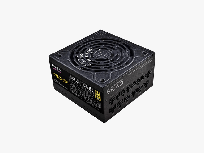 Fonte de alimentação PSU para computadores com cabos de conexão modulares prontos para inserção