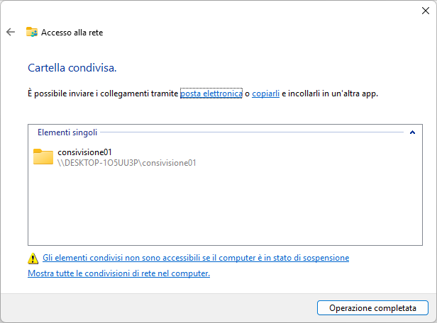 Assegnazione del controllo completo sulle cartelle e sui file locali
