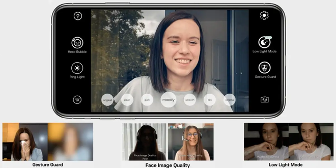 Esempio delle funzionalità di intelligenza artificiale offerte da NeuralCam Live