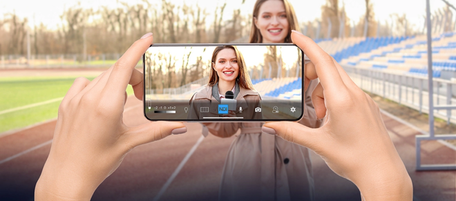 Anteprima di acquisizione video tramite l’applicazione professionale NDI HX Camera