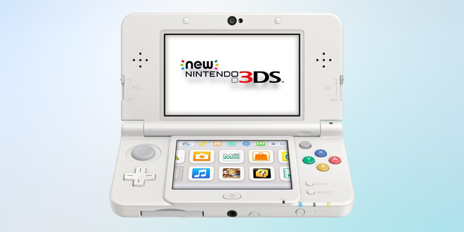 Nouvelle console Nintendo 3DS avec touches colorées