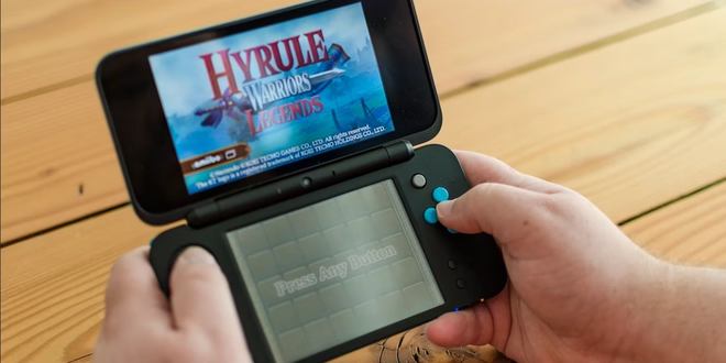 Conception plate portable Nintendo 2DS