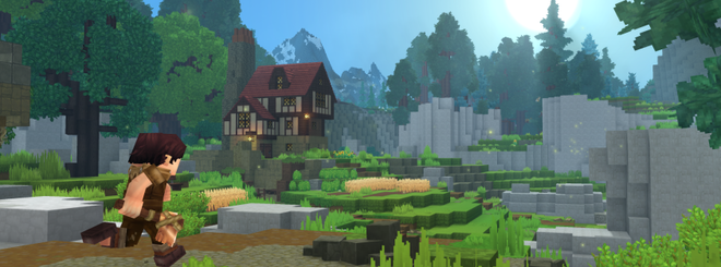Erkundungs- und Kampfphasen im Abenteuermodus von Hytale