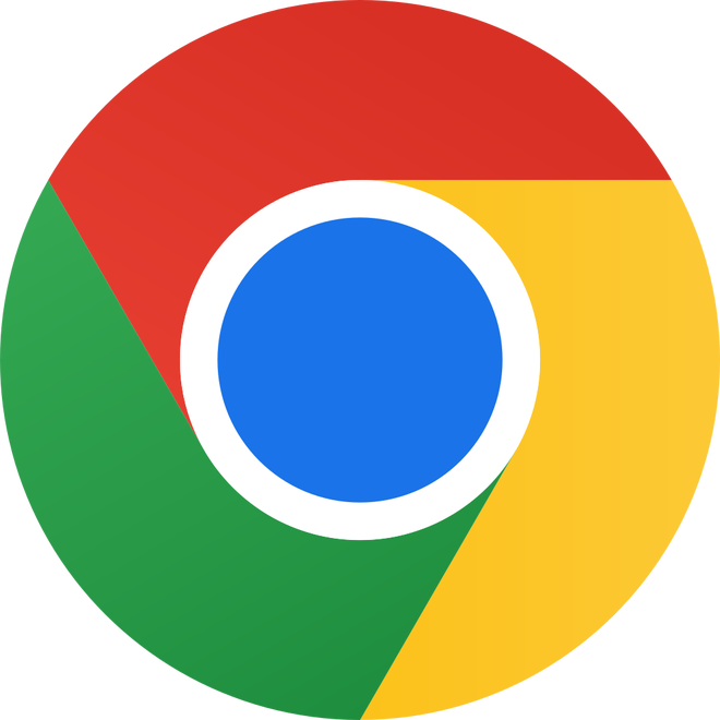 Logo iconico di Google Chrome