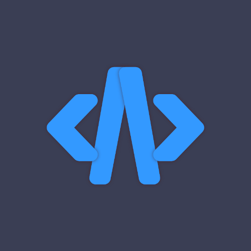 Mobile application Acode, text development editor for smartphones Android