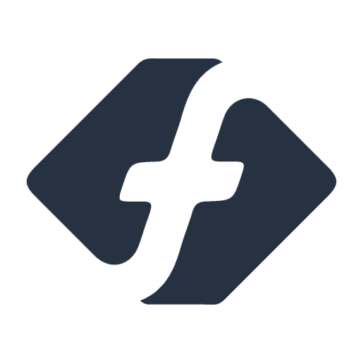 Logo distintivo della piattaforma di coding client-side Flems