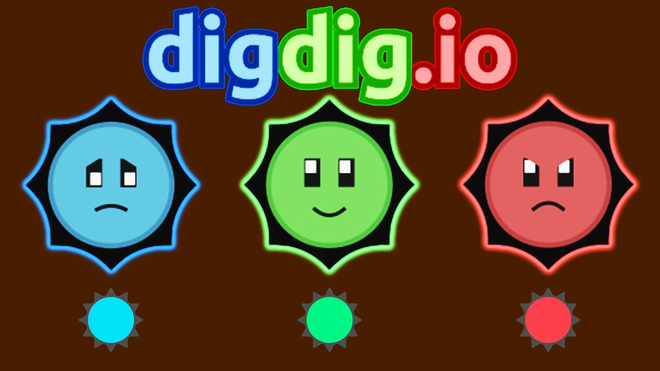 Exploration souterraine et fouille intensive dans le jeu multijoueur Digdig.io