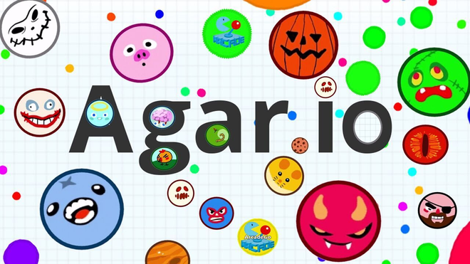Agar.io écran de jeu, le pionnier des jeux .io