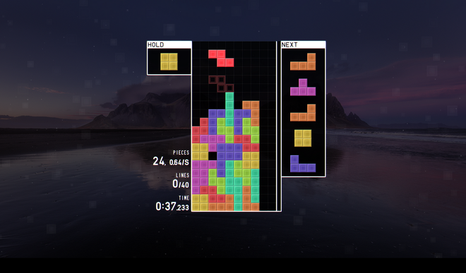 Match compétitif à Tetr.io, le clone multijoueur gratuit du jeu de puzzle classique