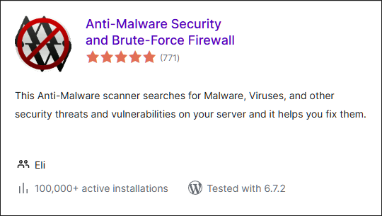 Anti-Malware Security and Brute-force Firewall per WordPress