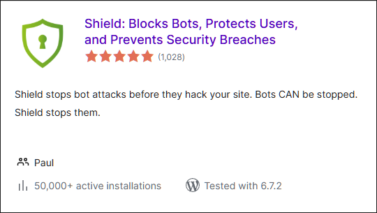 Shield Security: protezione da attacchi brute force e gestione bot