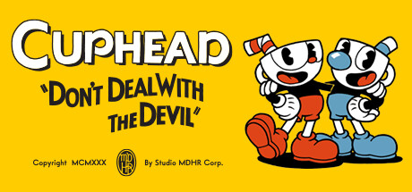 Les protagonistes de Cuphead lors d’une lutte frénétique contre un des boss difficiles du jeu