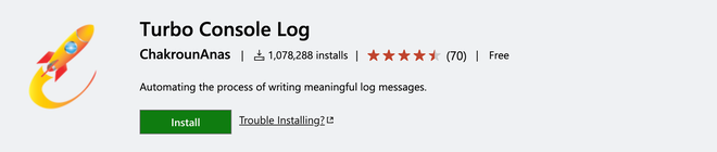 Quick insertion of console.log strings to optimize JavaScript code debug