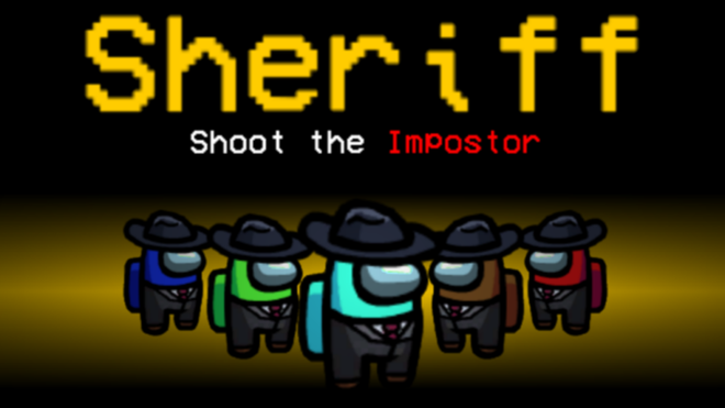 Sheriff Among Us Mod: ruolo dello Sceriffo per i membri dell’equipaggio