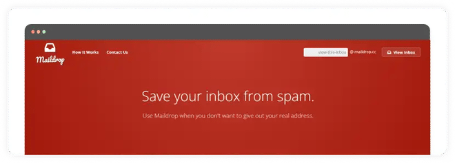 Filtro antispam e casella di posta temporanea su Maildrop