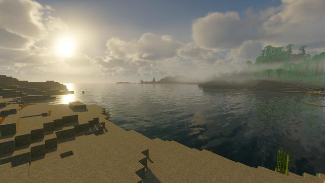 Ambiance relaxante et feuilles en mouvement avec les Shaders de Chocapic13