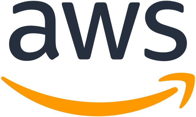 Logo ufficiale dell’infrastruttura Amazon Web Services (AWS) che ospita strumenti all’avanguardia per l’integrazione di IA in ambito cloud computing