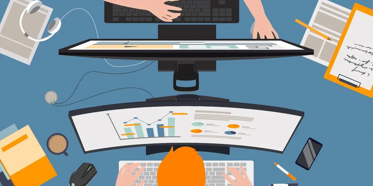 Monitore curvas vs placas: vantagens e que escolher