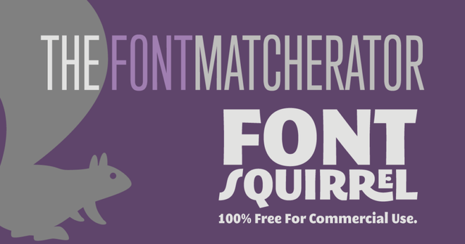 Interfaccia di Font Squirrel, piattaforma ideale per scaricare font commerciali gratuiti per web e stampa