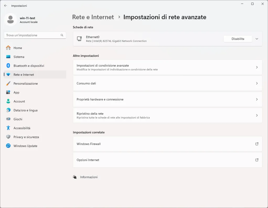 Condividere una cartella in locale su windows 1