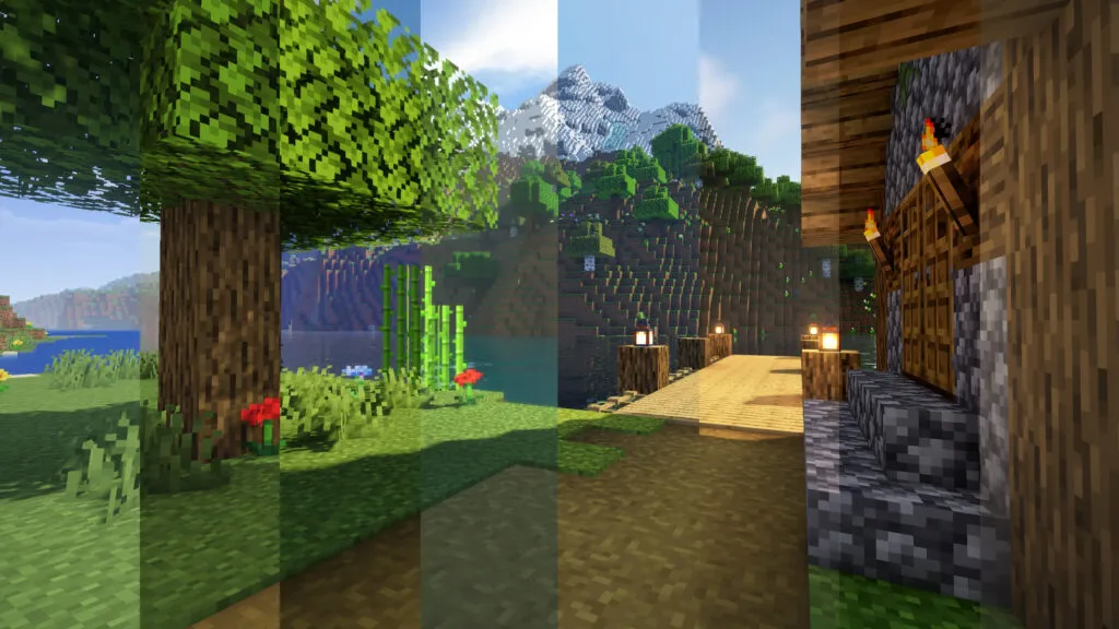 Shaders per Minecraft