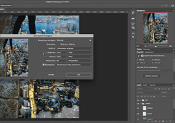Come ridimensionare foto con Photoshop