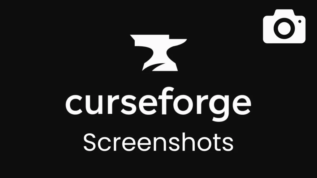 Screenshot di Minecraft su CurseForge