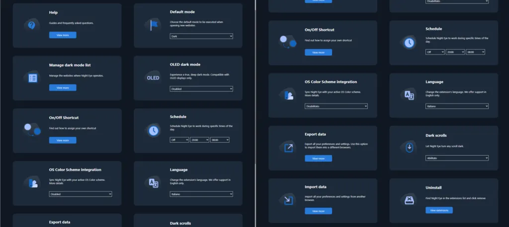 Estensioni dark mode per chrome 2