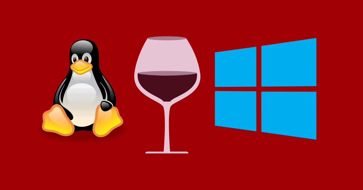 cover install windows app linux using wine