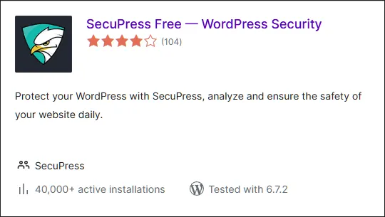 Plugin Di Sicurezza Per WordPress 9