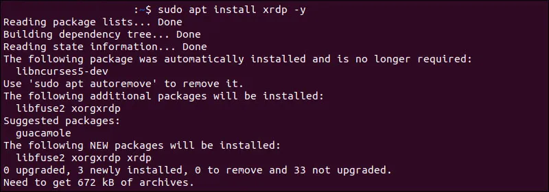 Remote Desktop Per Ubuntu 1