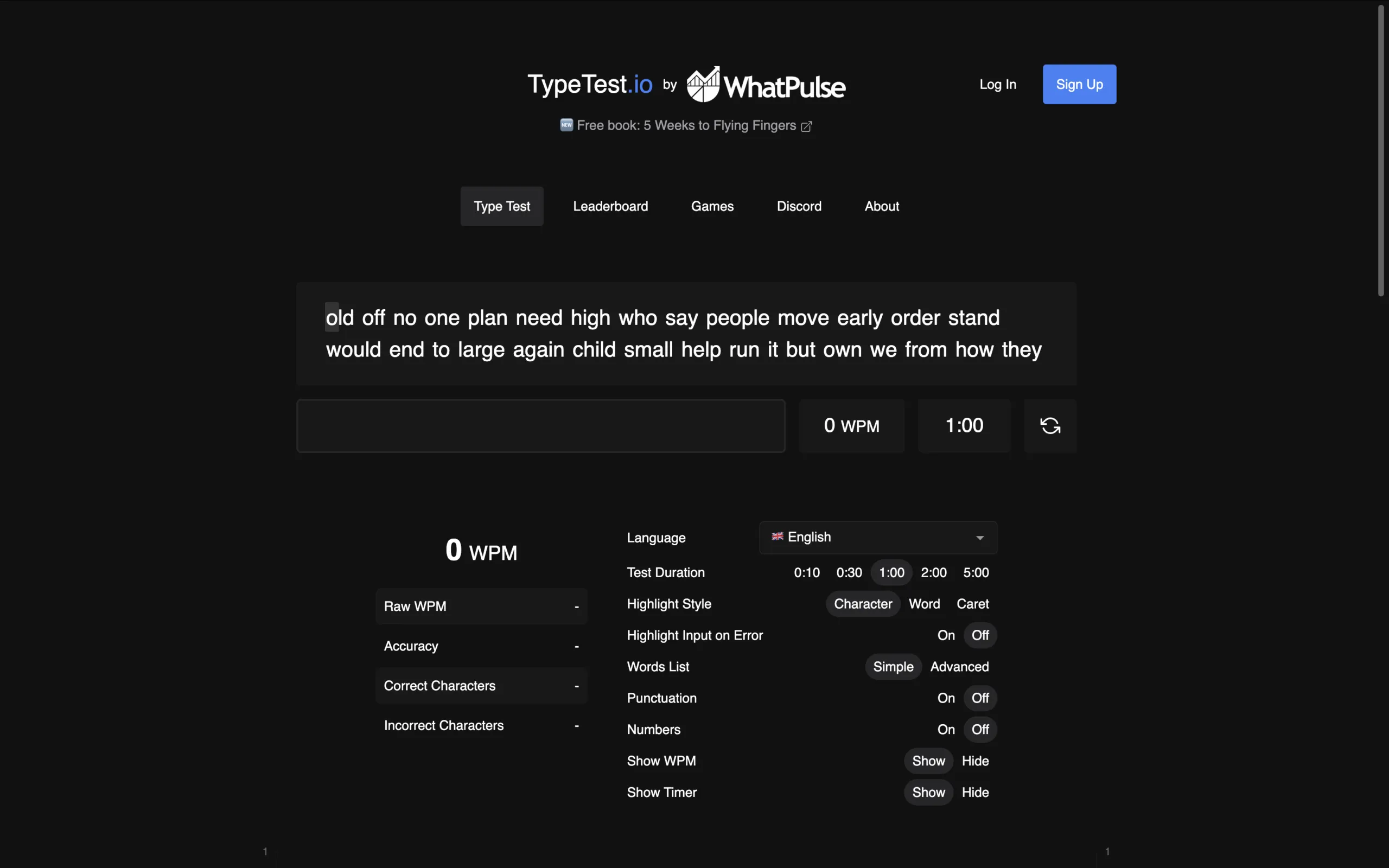 Siti per testare la velocità di digitazione 3